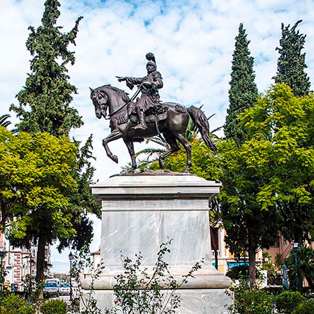Kolokotronis Statue in Nafplio